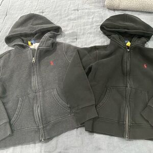 Polo by Ralph Lauren Kids Gray and Black Hoodies